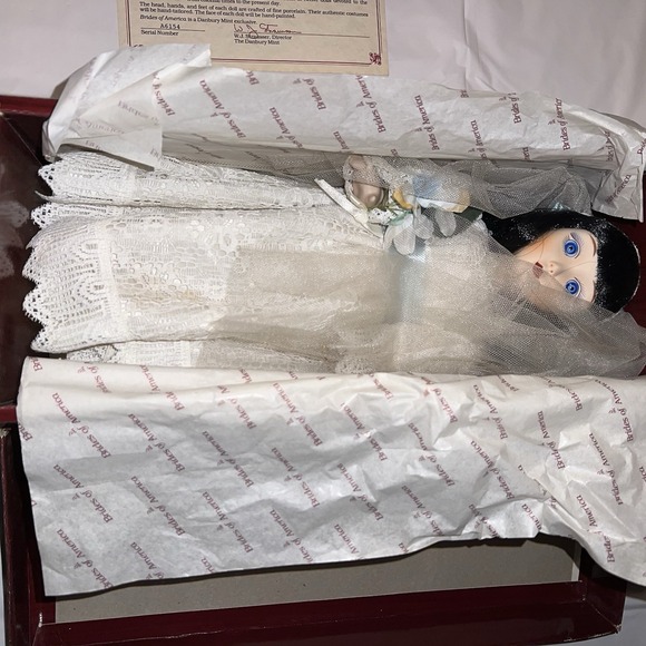 Danbury Mint Other - Vintage Danbury Mint Mary A Bride of The 1950's Doll